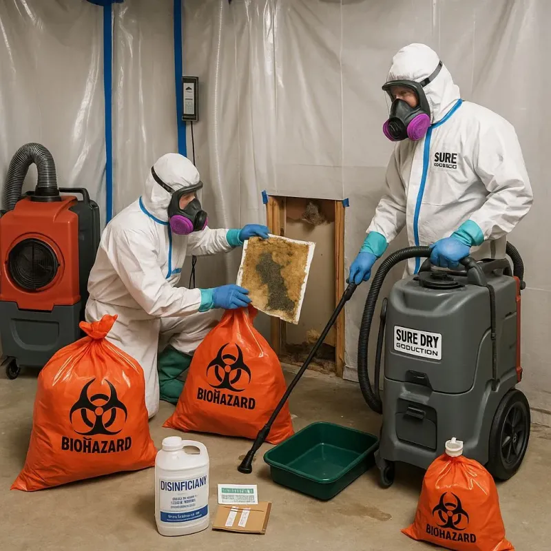 Contaminated Water Handling Protocols process in Franklin County, TX
