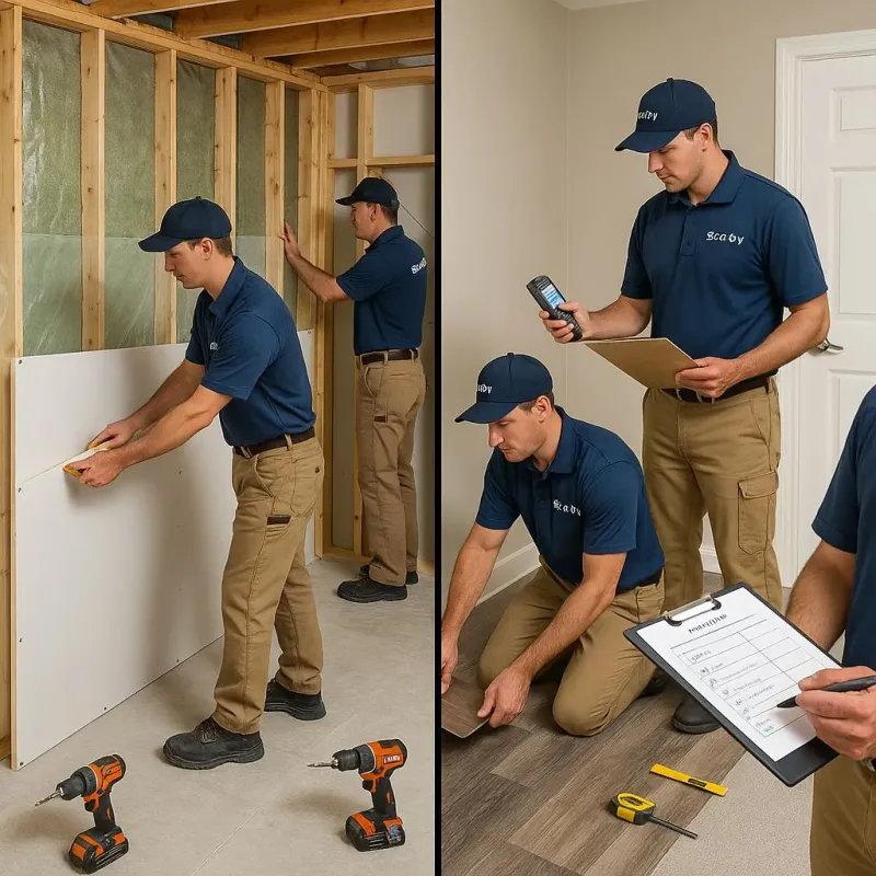 Repairs and Reconstruction process in Franklin County, TX